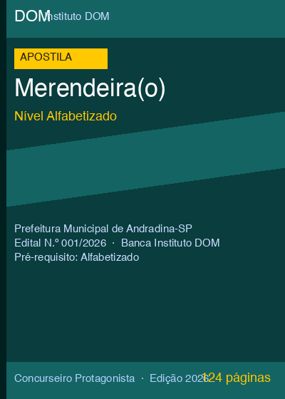 Apostila Merendeira